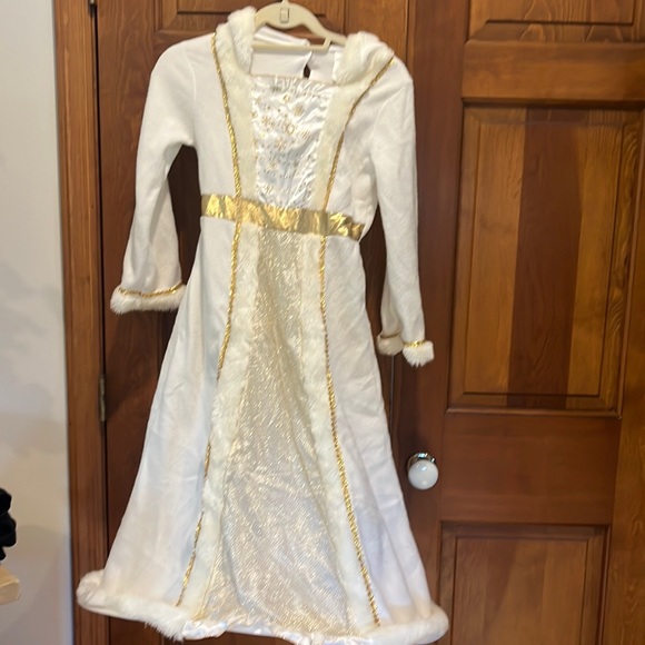 Snow Princess/Angel Halloween costume Kids large size 10 to 12 - Picture 1 of 7